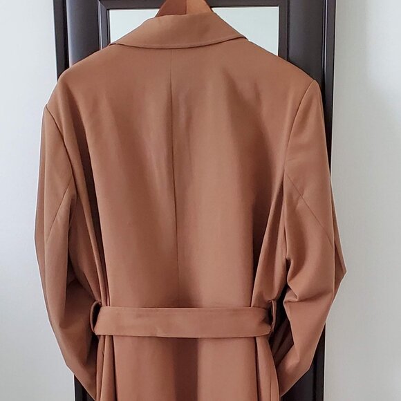 Caramel Trench Coat - Picture 3 of 6